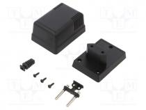   - Enclosure  for power supplies, X  52mm, Y  70mm, Z  47mm, ABS, black