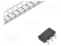 ATTINY4-TS8R - IC  AVR microcontroller, SRAM  32B, Flash  512B, SOT23-6, 0.95mm