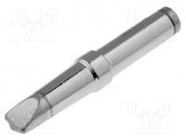 Tip, chisel, 4.6x0.8mm, 480C, for soldering iron