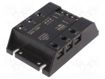 SR3-1250 - Relay  solid state, Ucntrl  4÷30VDC, 50A, 24÷240VAC, 3-phase