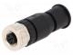 21033192501 - Plug, M12, PIN  5, female, A code-DeviceNet / CANopen, for cable