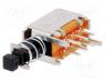 PN22SJNA03QE - Switch  push-button, Pos  2, DPDT, 0.2A/30VDC, Leads  for soldering