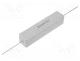 Power resistor - Resistor  wire-wound, cement, THT, 10, 20W, 5%, 13x13x60mm