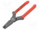 Tool  for crimping, insulated solder sleeves, 0.25÷2.5mm2