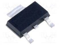 Transistor  N-MOSFET, STripFET™ II, unipolar, 200V, 1A, 3.3W