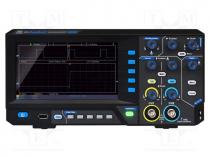 Oscilloscope  digital, DSO, Ch  2, 20MHz, 250Msps, 10kpts, automatic