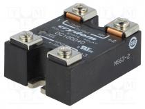 DC100D60 - Relay  solid state, Ucntrl  4÷32VDC, 60A, 1÷100VDC, Series  DC100