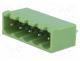 TBG-5.0-PW-5P - Pluggable terminal block, Contacts ph  5mm, ways  5, straight