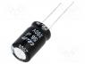   - Capacitor  electrolytic, THT, 56uF, 200VDC, Ø12.5x20mm, Pitch  5mm
