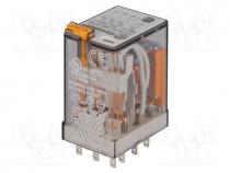 Relay  electromagnetic, 3PDT, Ucoil  230VAC, Icontacts max  20A