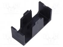 Fuse holder - Cover, OGN series,OGN-SMD series, -40÷85C, UL94V-0, black