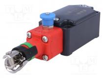 FD2078 - Safety switch  singlesided rope switch, NC x2 + NO, FD, -25÷80C