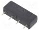   - Relay  reed, SPST-NO, Ucoil  12VDC, 500mA, max.150VDC, 10W, THT, SIP