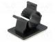 Cable Accessories - Self-adhesive cable holder, 7.9÷10.3mm, polyamide, black