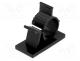 Cable Accessories - Self-adhesive cable holder, 12.6÷15.4mm, polyamide, black