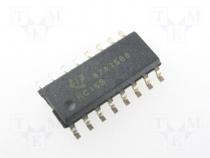 TTL-Cmos - Integrated circuit, 8bit shift register parallel SO16