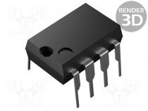 NE5532P - IC  operational amplifier, 10MHz, Ch  2, DIP8, 5÷15VDC
