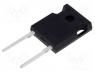 Diode  rectifying, THT, 600V, 30A, tube, Ifsm  250A, TO247-2, 165W