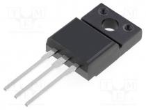 FDP20N50F - Transistor  N-MOSFET, unipolar, 500V, 12.9A, Idm  80A, 250W, TO220-3