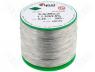 Solder Wire - Solderwire, lead free, with copper addition 0,25mm/0,25