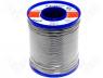  - Solderwire, lead free, with copper addition 1,0mm/1,0kg
