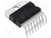 Integrated circuit, stepper motor control. MULTIWATT15