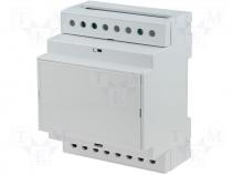 Box for DIN rail mounting 71mm 8/8pin
