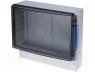 Boxes for Modular parts - Fibox Cardmaster enclosure 320x260x129mm transp. cover