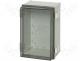 CABPC302018T - Wall mounting enclosure PC 300x200x180 transparent