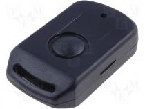 ABS-9 - Enclosure for remote control ABS 56x33x14 1 pb black