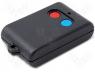 Remote Control Boxes - Enclosure for remote control ABS 56x36x16mm black 2pb