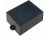 Remote Control Boxes - Plastic enclosure 85x64x36mm black