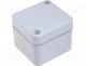 ABS plastic enclosure ABS 52x50x40mm gray cover