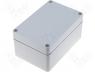 AB081206 - ABS plastic enclosure ABS 80x120x55mm grey cover