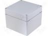 Varius Boxes - ABS plastic enclosure ABS 120x122x95 gray cover