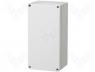 AB122410 - ABS plastic enclosure ABS 244x124x102 gray cover