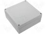ABS175/75HG - Fibox enclosure MNX ABS 180x180x75mm cover grey