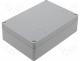 Enclosure with gasket ABS 171x121x55mm grey