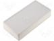 Polystyrene enclosure grey 170x85x35mm with cover
