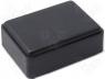 Varius Boxes - Multipurpose enclosure 50x36x20mm black screw mount