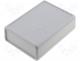 ABS plastic enclosure 92x66x28mm grey