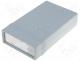 HM-1598ASGY - Polystyrene panel enclosure, grey 157x94x36mm
