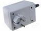 Power Supply Enclosure - Enclosure ABS for power supply 76x92x66 screw mount plu