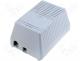 ABS-67 - Enclosure ABS for power supply 140x99x68 screw mount