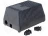 Large enclosure for power supply 137x97x67mm black
