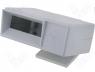 Box with display - Enclosure, universal ABS hole for meter 89x59x34 hinge
