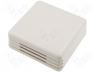    - Housing for sensors ABS 71x71x27mm ivory