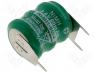  - Rechargeable cell Ni-MH 3,6V 65mAh dia 16x18mm 3pin