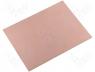   - Copper clad epoxy board 75x100x1,5mm double sided