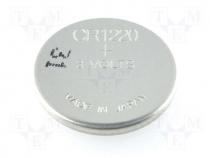 Lithium coin battery 3V 35mAh dia 12x2mm GP